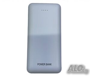 Преносима батерия Power bank с вграден соларен панел, 10000 mAh