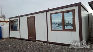 жилищен контейнер 300х800см./ Н=240см. с две стаи и баня- Промоция