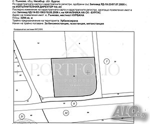УПИ на главен път с. Тънково! Готови документи за бензиностанция/газстанция! В продажба от PORTFOLIO..