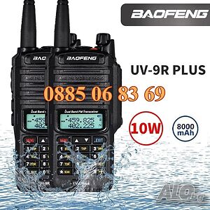 Радиостанция Baofeng UV-9R Plus, 10W, батерия 8000mAh