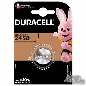 Батерия литиева DURACELL Lithium DL2450/CR2450 x1