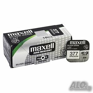 Батерия за часовник Maxell 377 Silver battery/376/SR 626 SW/G4