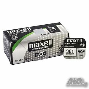 Батерия за часовник Maxell Silver battery 381/391/SR 1120 SW/G8