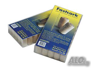 Тапи за бутилки - синтетични Fastcork 23x38mm, 50 бр. EN11001