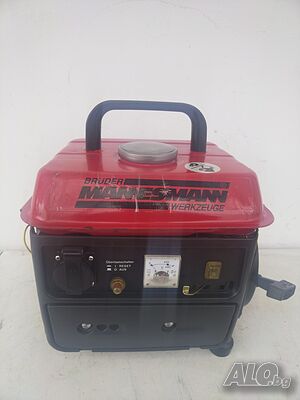 Двутактов бензинов генератор за ток MANNESMANN 950W / 3 A / IP23 Пикова мощност 1500W