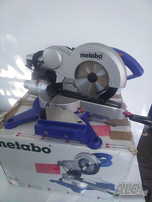 Потапящ циркуляр герунг с издърпване METABO 1300W KGS 255 PLUS Неразличим от нов.