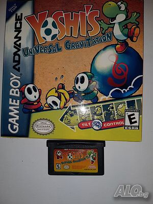 Yoshi’s universal gravitation DS lite Игри за Нинтендо Game boy advance Game boy color