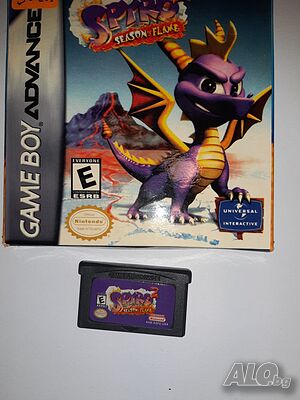 Spyro seazon flame DS lite Игри за Нинтендо Game boy advance Game boy color