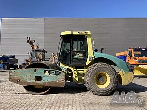 Валяк - еднобандажен 18500кг Ammann ASC150 ПОД НАЕМ от Рентекс