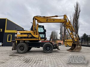 Колесен багер 18т JCB JS145W ПОД НАЕМ от Рентекс