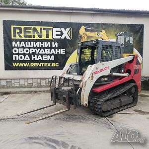 Верижен мини челен товарач 6000кг Takeuchi TL12V-2