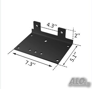 Универсална стоманена планка за монтаж на лебедка от 2000lbs-4500lbs