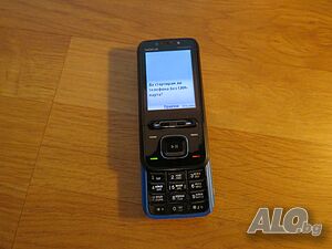 Плъзгащ телефон, телефон слайд с копчета Nokia 5610 XpressMusic, НОКИА 5610 - 2007г. - работещ.