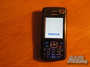 плъзгащ телефон с копчета NOKIA N70, НОКИА N70 - 2005г. - работещ.