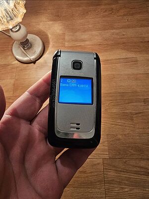 сгъваем телефон мида с копчета nokia 6125, нокиа 6125 - 2006г. - работещ.