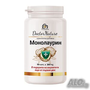 Dr. Nature Монолаурин, 90 капсули