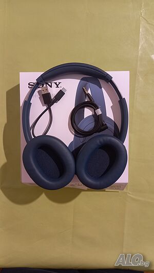 Безжични слушалки Sony WH-CH720N Сини