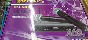 Двойка Безжични Микрофони WVNGR SM-58 - НОВИ!!!