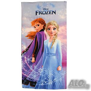 Плажна хавлия за момиче Disney Frozen