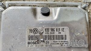 Моторен компютър за двигател от Пасат Б5,5 1,9ТДИ за VW Passat B5.5 ECU 038906019KE / 0281011201