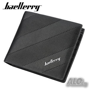 Бизнес мъжки портфейл луксозен Baellerry D3020