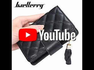 Бизнес дамски портфейл луксозен Baellerry N1815