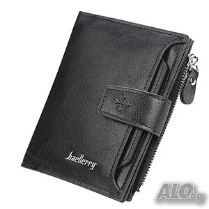 Бизнес мъжки портфейл луксозен Baellerry D3219