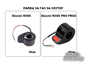 Палец за газ скутер тротинетка Xiaomi M365 PRO PRO2