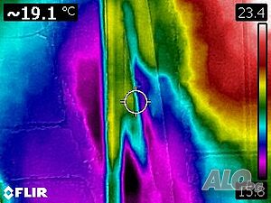 Откриване на течове с термокамера