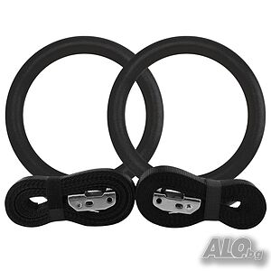 Гимнастически халки с колани кросфит фитнес abs ring