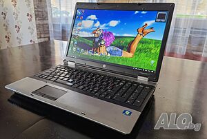 Продавам лаптоп HP ProBook 6550b/мат15.6/4х2.53GhzThr/4gb/320gb/3чБат/RS232/Профилактиран/DVDrw