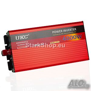 Инвертор 24V 220V 4000w UKC