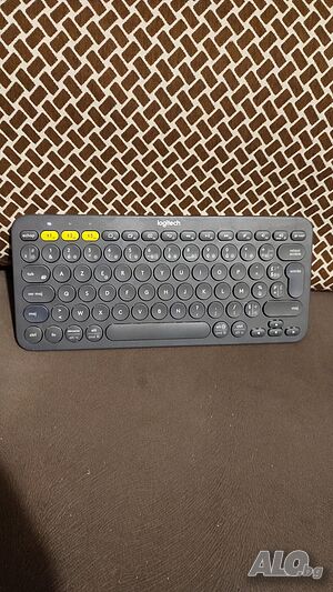 Logitech K380, Bluetooth Безжична клавиатура Multi-Device, Тъмносива