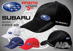 SUBARU шапка s-black-sub