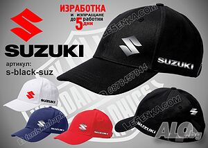 SUZUKI шапка s-black-suz