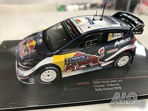 Метална колекционерска количка IXO FORD FIESTA WRC 1:43 мащаб