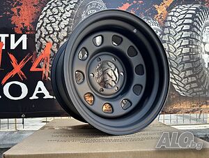 15” 6х139.7 Минусови Стоманени Джанти 4х4 Toyota Nissan Mitsubishi