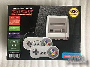 Ретро конзола SNES нинтендо 680 вградени игри + HDMI адаптер