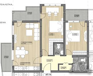 Продава, прекрасен Тристаен апартамент в кв. Дружба 2, гр. София в новострояща се сграда