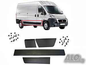 Декоратиени лайсни за CITROEN JUMPER / PEUGEOT BOXER / FIAT DUCATO след 2006 год.