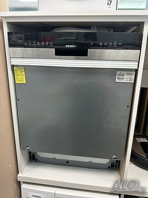 Siemens iQ300 Вградена съдомиялна 60 cm Inox