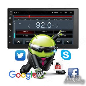 Универсална мултимедия за кола с GPS и Android