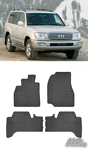 Гумени стелки Frogum съвместими с Toyota Land cruiser J100 1998-2007