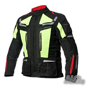 Текстилно мото яке за мотор ADRENALINE CAMELEON 2.0 BLACK/FLUO