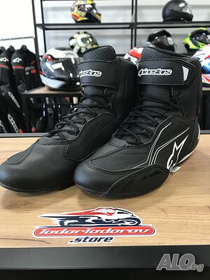 Мото боти ALPINESTARS FASTER-3 BLACK, номер 40.5, като нови