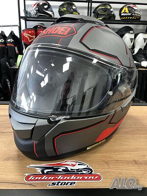 Mото каска SHOEI GT-AIR,M 57-58 см. вградени очила, плака за визьора