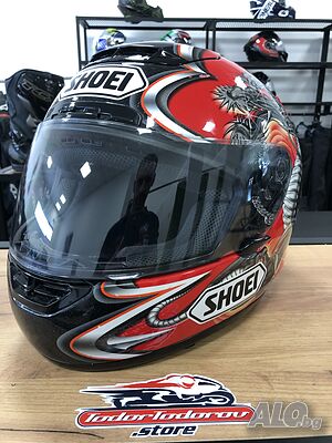 Мото каска SHOEI X-SPIRIT C.VERMUELEN MotoGP XL 61-62 много запазена