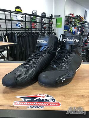 Мото боти ALPINESTARS FASTER 2,42, като нови, протектори, оригинални