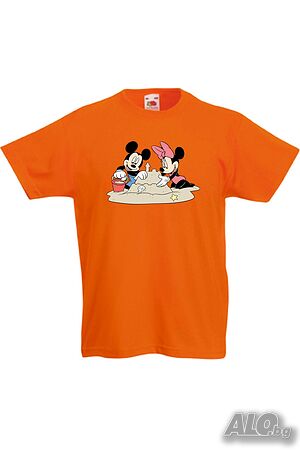 Детска Тениска Mickey & Minnie 4, Игра, Изненада, Подарък, Празник, Повод