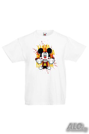 Детска Тениска Mickey Joker Batman, Игра, Изненада, Подарък, Празник, Повод